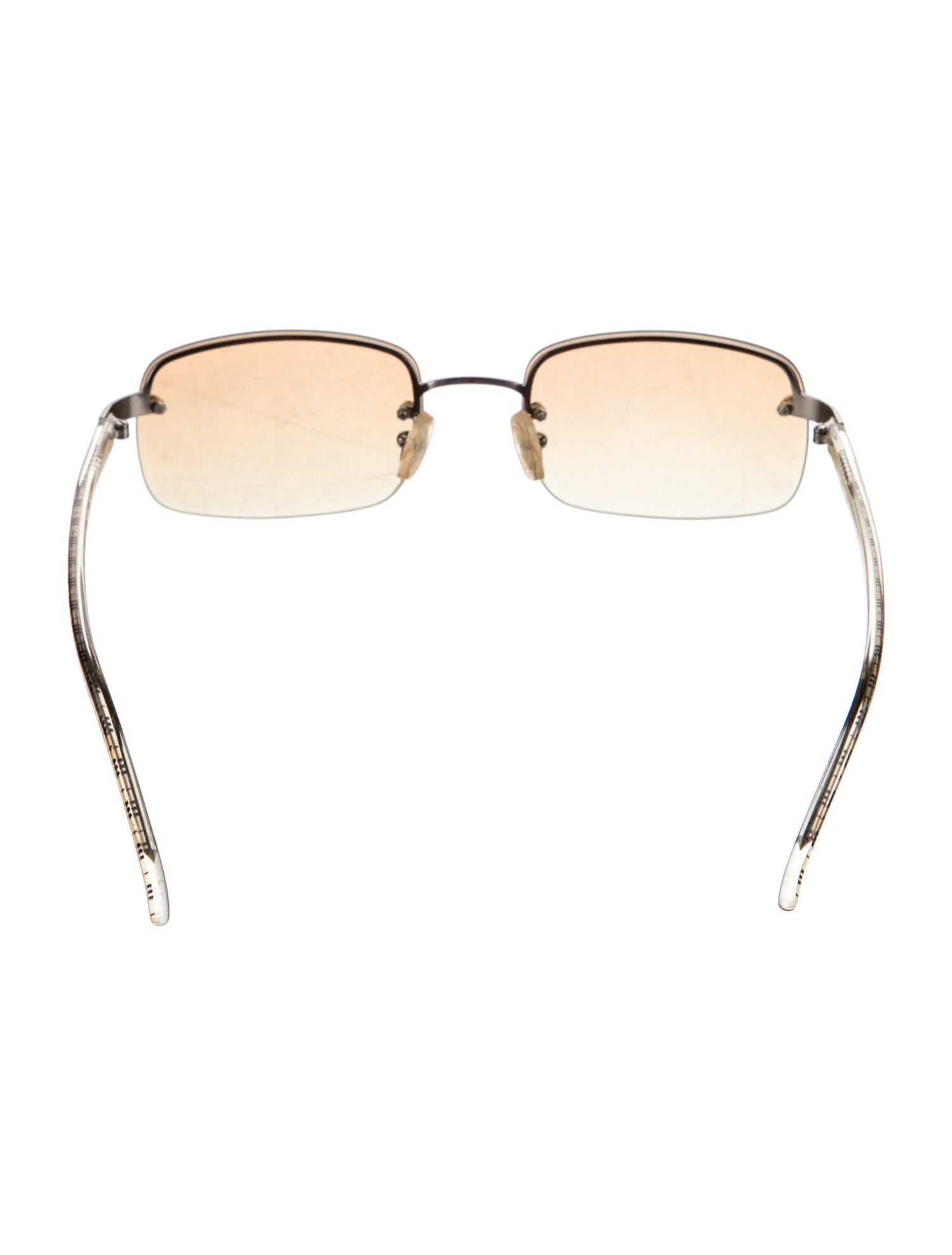 Burberry Nova Check Pattern Square Sunglasses